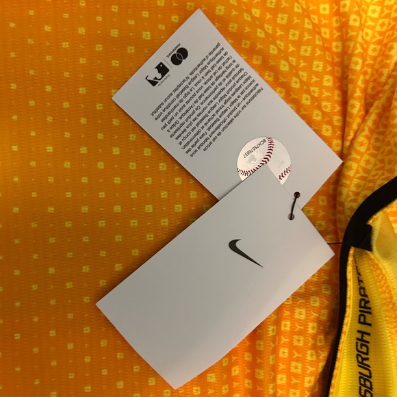 Pittsburgh Pirates Authentic Nike Jersey - Youth Large 14/16 - Picture 3 of 6